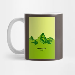 The Tetons in Grand Teton National Park Mug